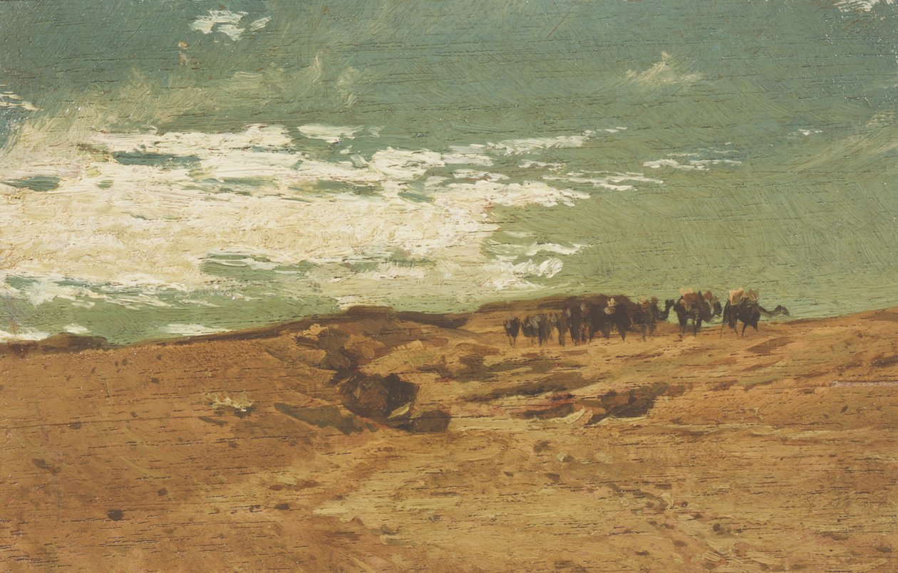 Caravana no Deserto de Cesare Biseo