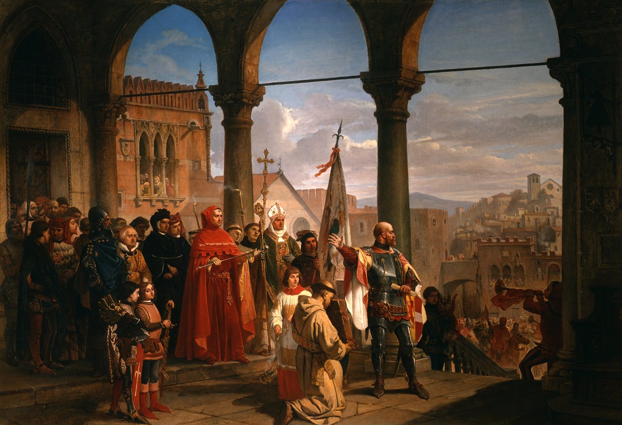 A dedicação de Trieste à Áustria de Cesare Felix dell Acqua