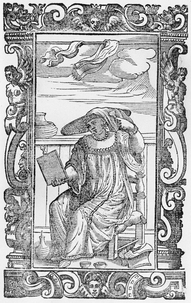 Senhora Venetian, 1590 de Cesare Vecellio