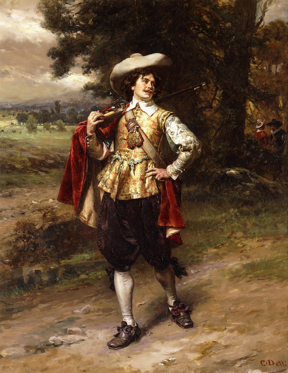 Cavalier, de Cesare Auguste Detti