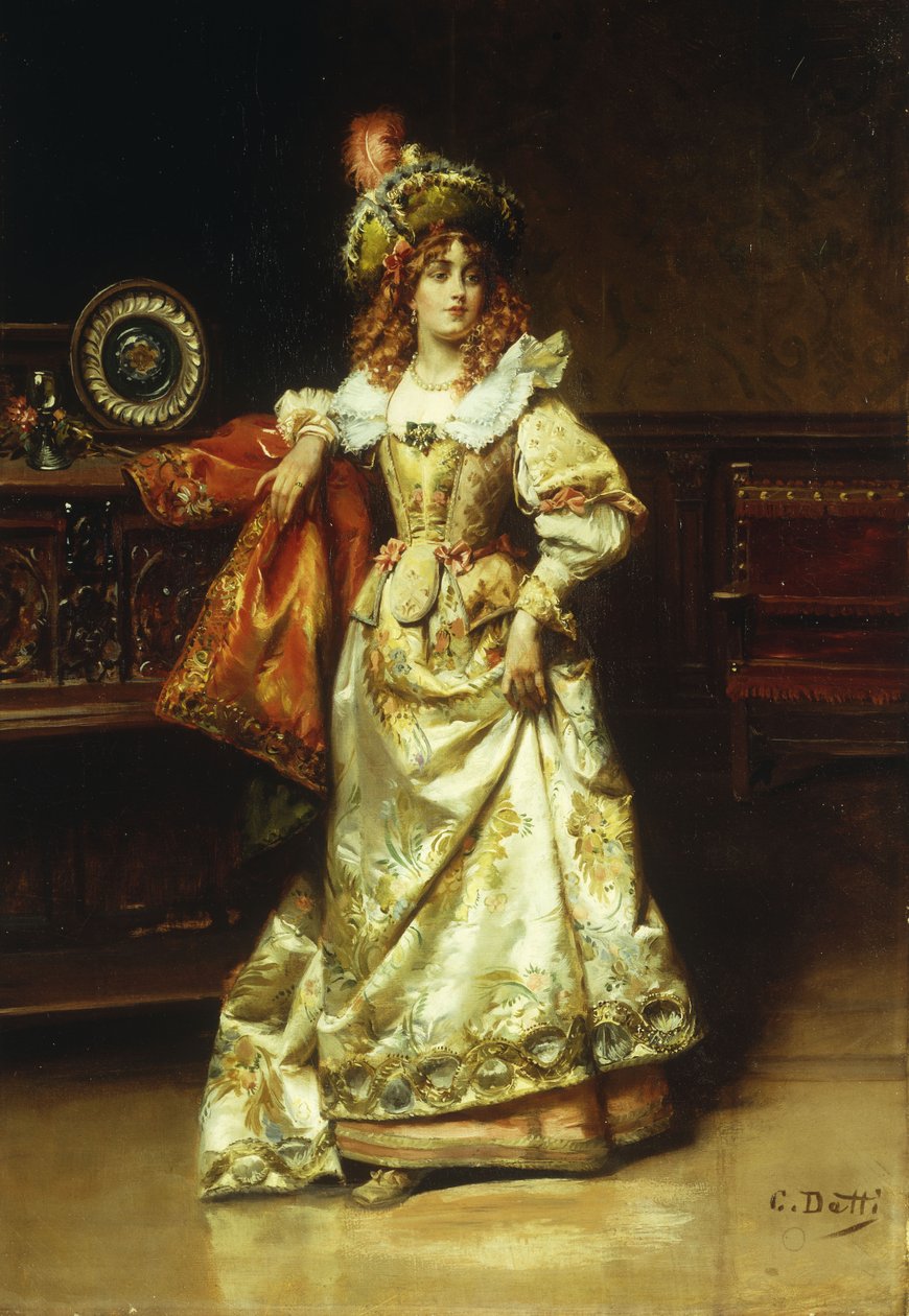Esperando a escolta, de Cesare Auguste Detti