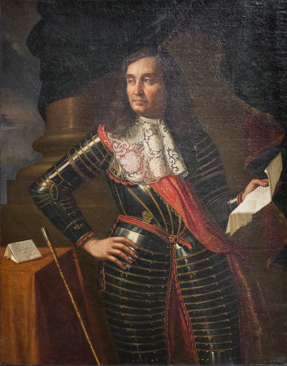 Retrato do conde Alfonso di Novellara de Cesare Gennari