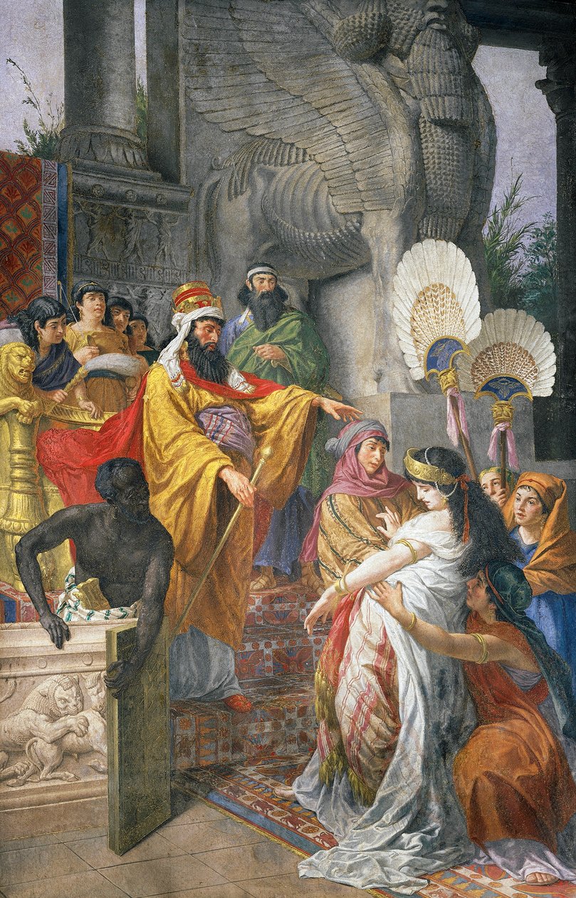 Esther e Ahasuerus de Cesare Mariani