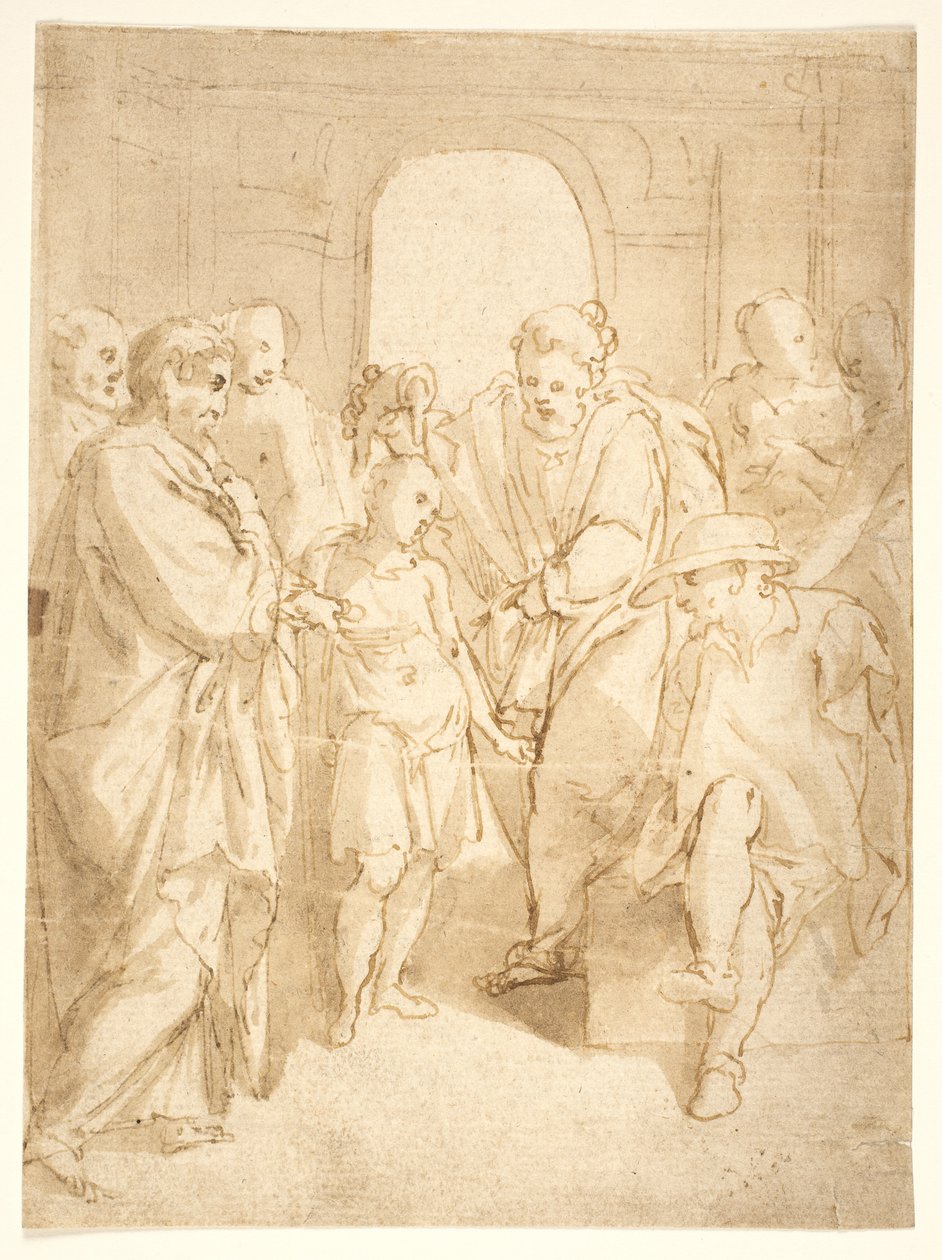 Davi ungido por Samuel de Cesare Nebbia