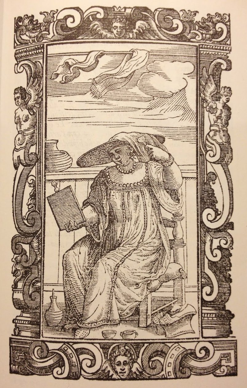 Mulher veneziana. De: Habitats antigos e modernos de Cesare Vecellio