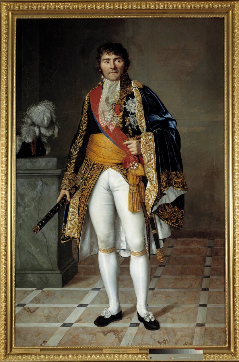 Portrait en pied du Marechal Francois Joseph Lefebvre (1755-1820) Duque de Dantzig, Marechal d