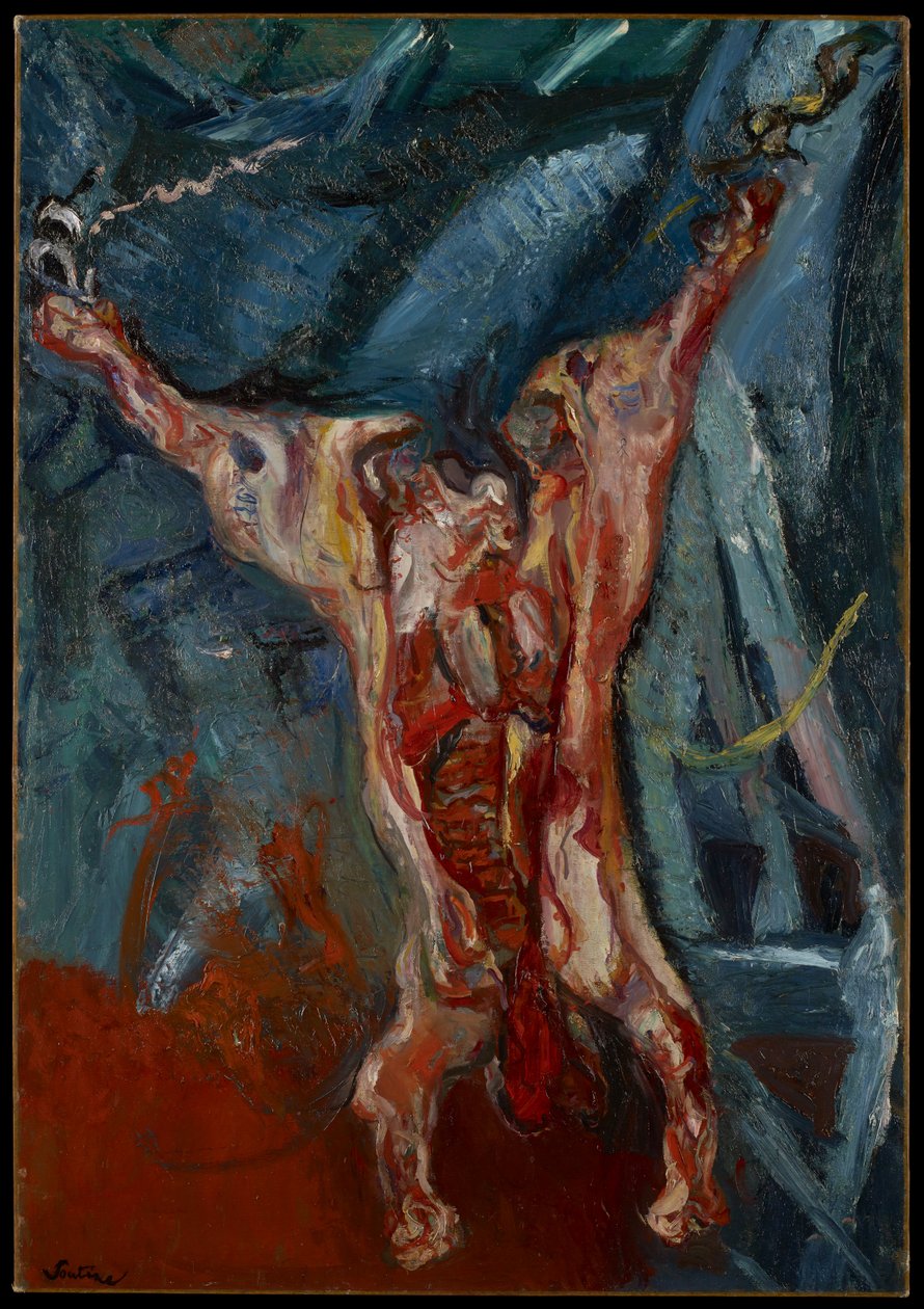 Carcaça de Carne, 1925 de Chaim Soutine