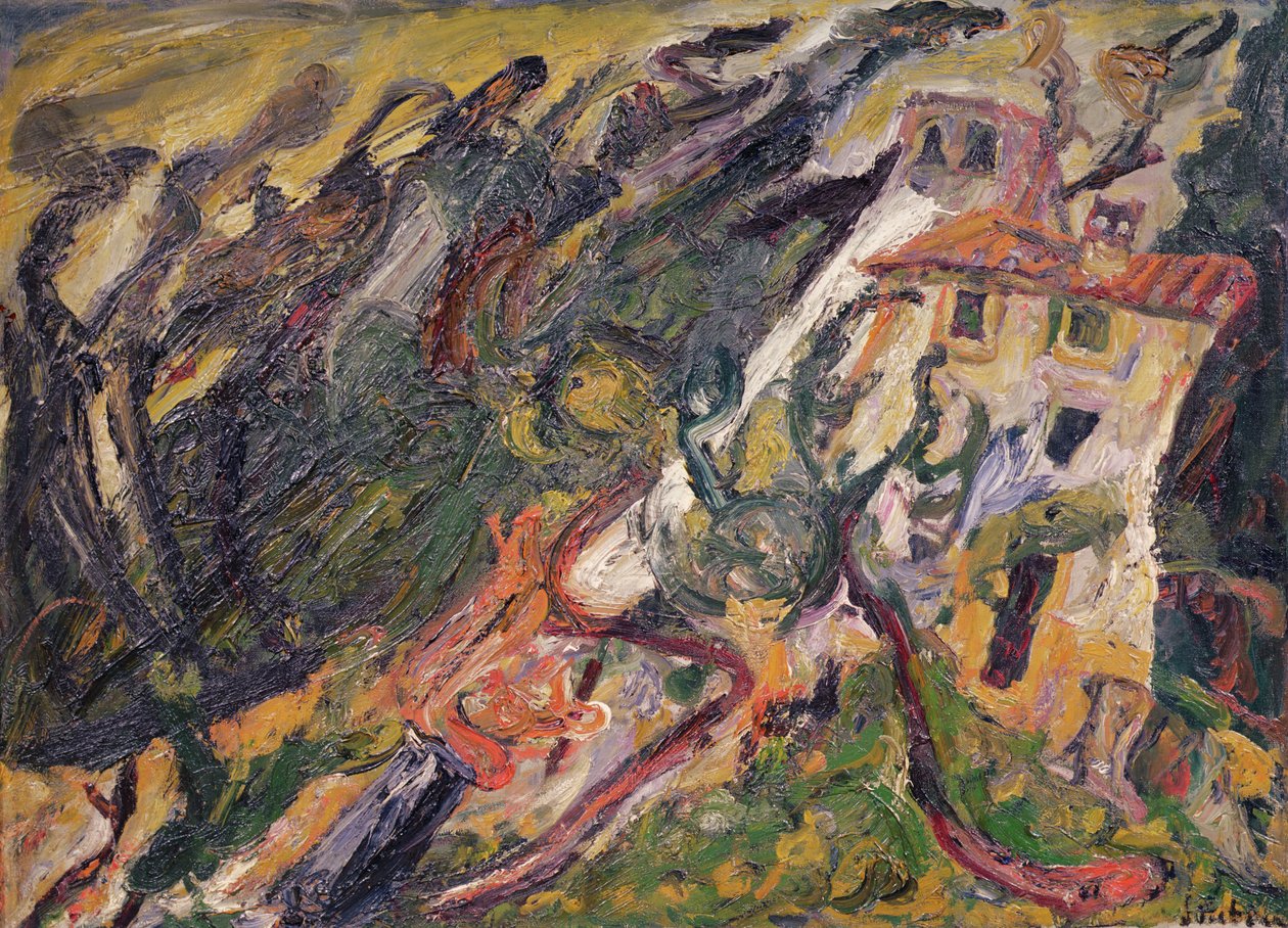 Wolf Gorge em Vence, c.1923 de Chaim Soutine