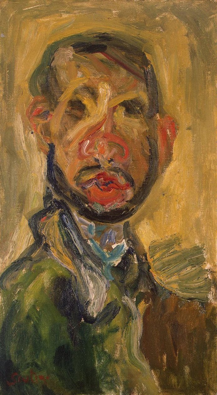 Auto-retrato, 1916 de Chaim Soutine