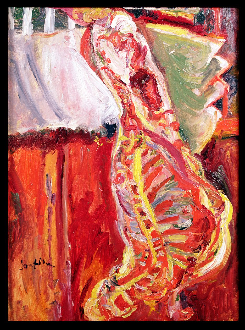 Lado da carne, c.1923 de Chaim Soutine