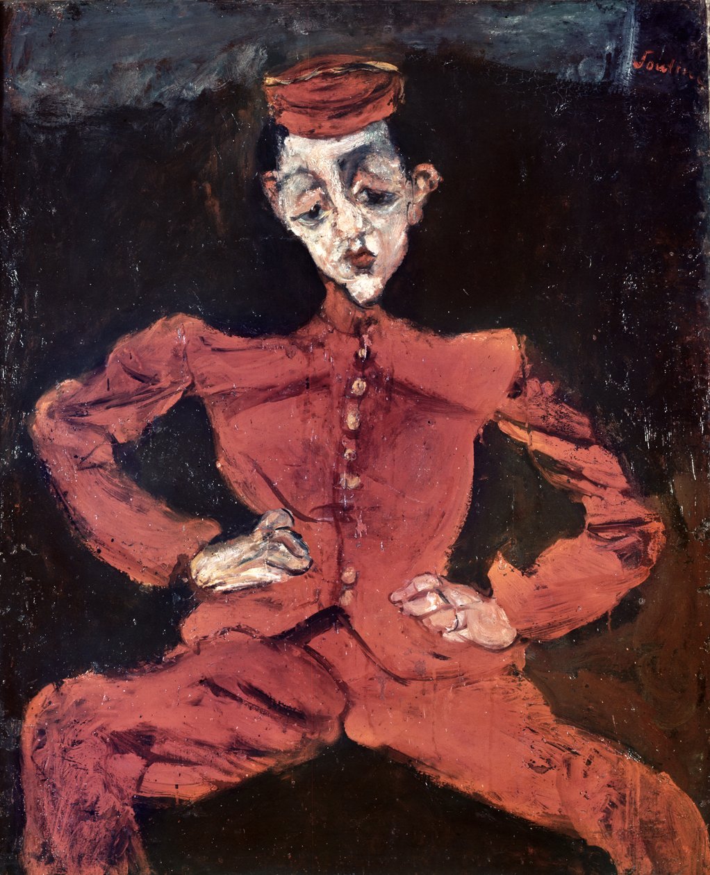 O noivo ou o mensageiro, c.1925 de Chaim Soutine
