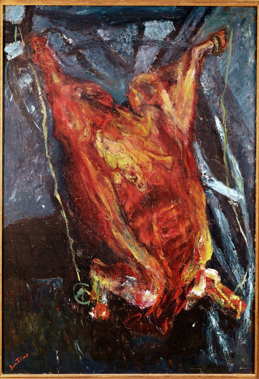 O lado da carne, 1925 | Chaim Soutine | Impressão de arte