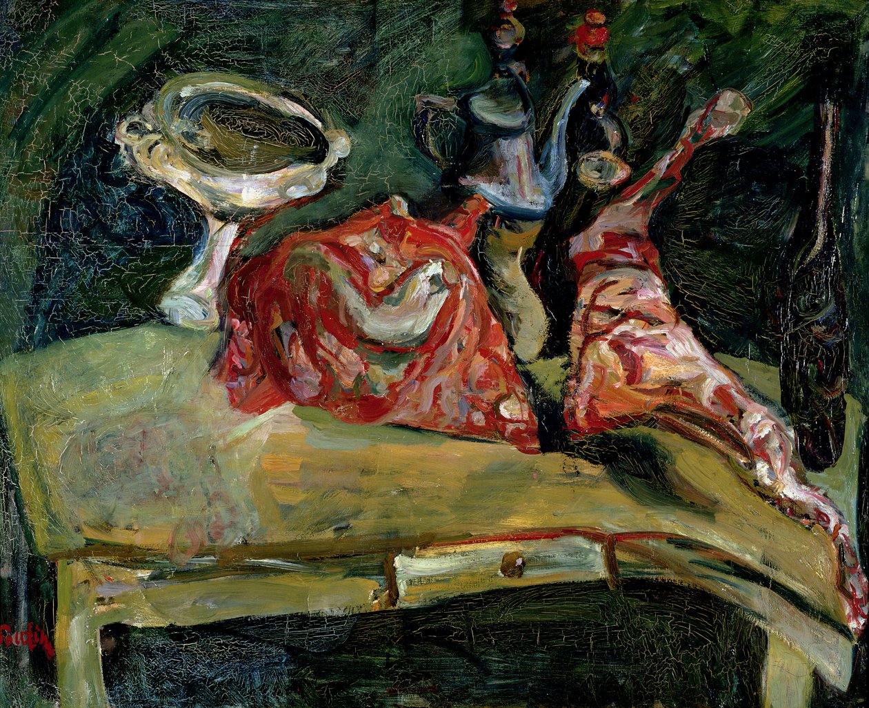 A mesa de Chaim Soutine