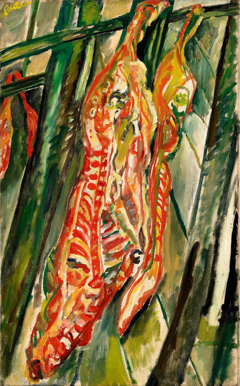 Carcaça bovina, c. 1920. de Chaim Soutine