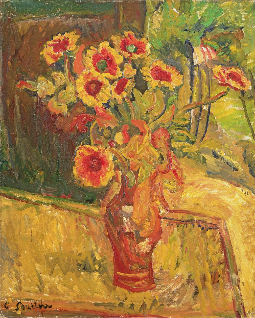 Pedaço de flor de Chaim Soutine