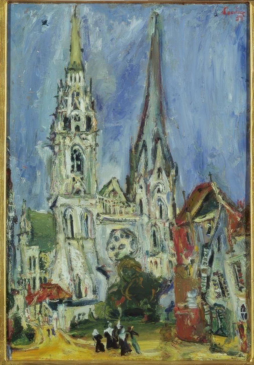 A Catedral de Chartres de Chaim Soutine