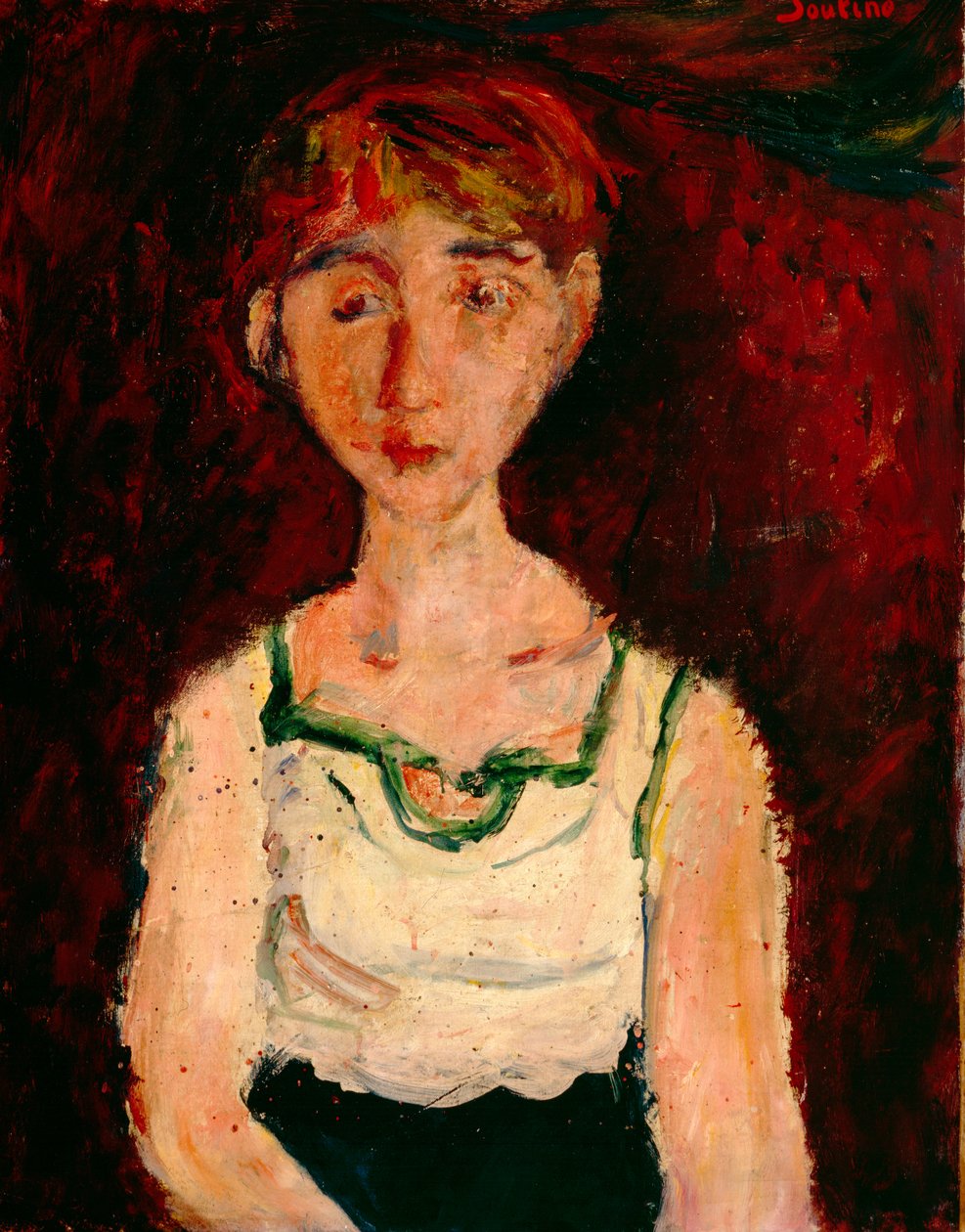 Little Girl (óleo sobre tela) de Chaim Soutine