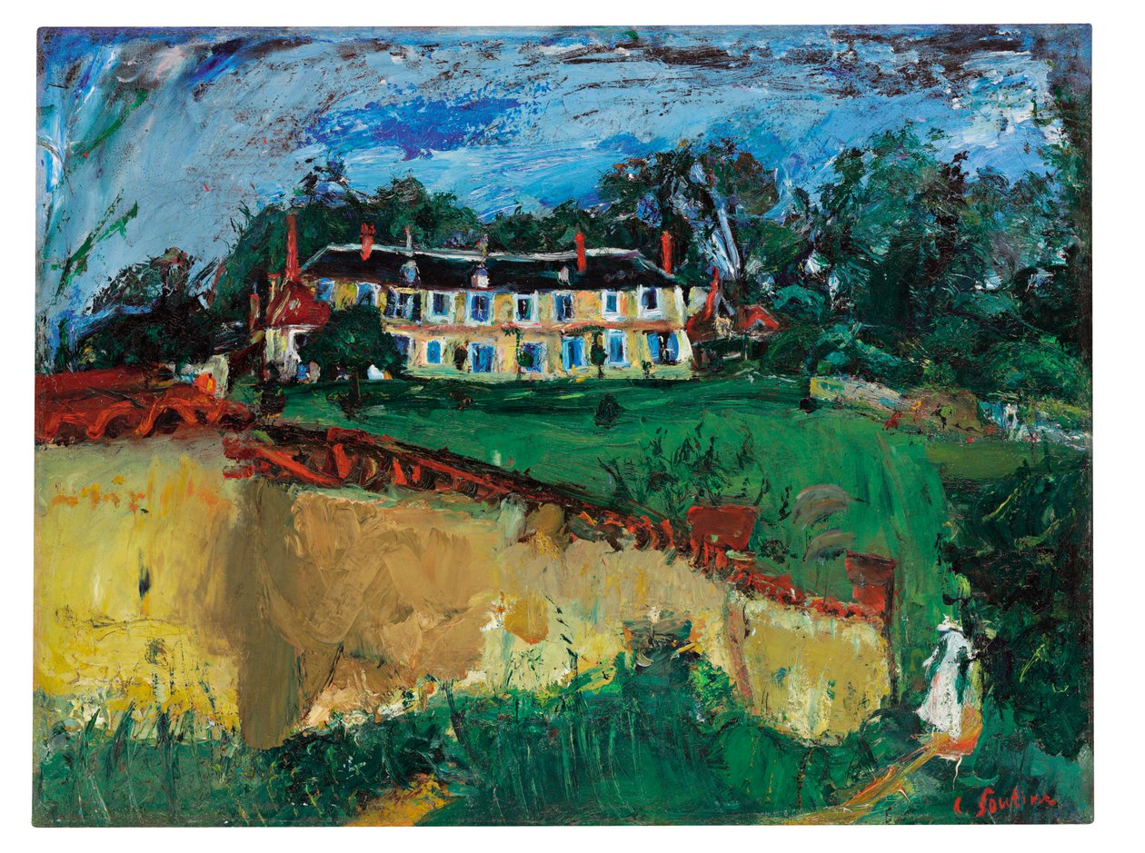 Casa Antiga Perto de Chartres, c.1934 de Chaim Soutine