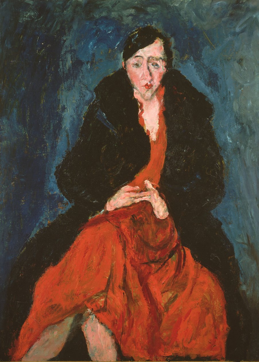 Retrato de Madeleine Castaing, c.1929 de Chaim Soutine
