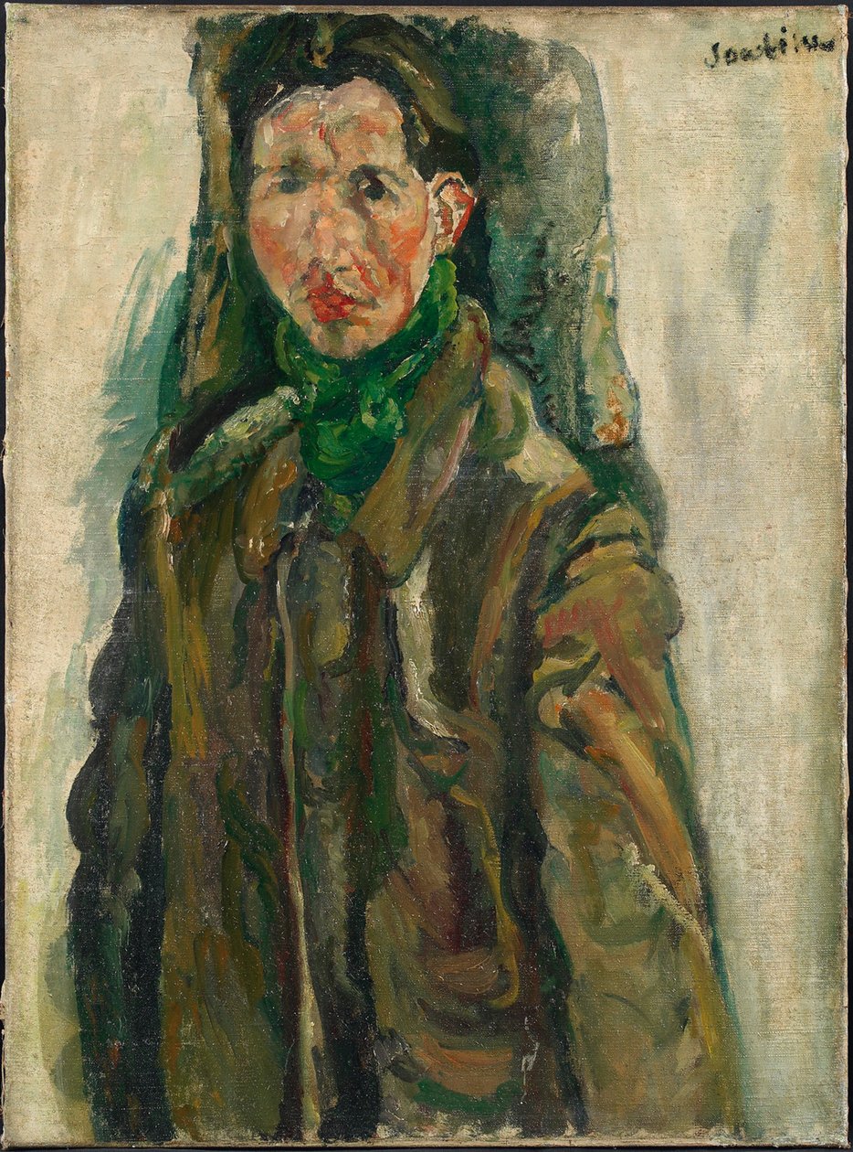 Auto-retrato de Chaim Soutine