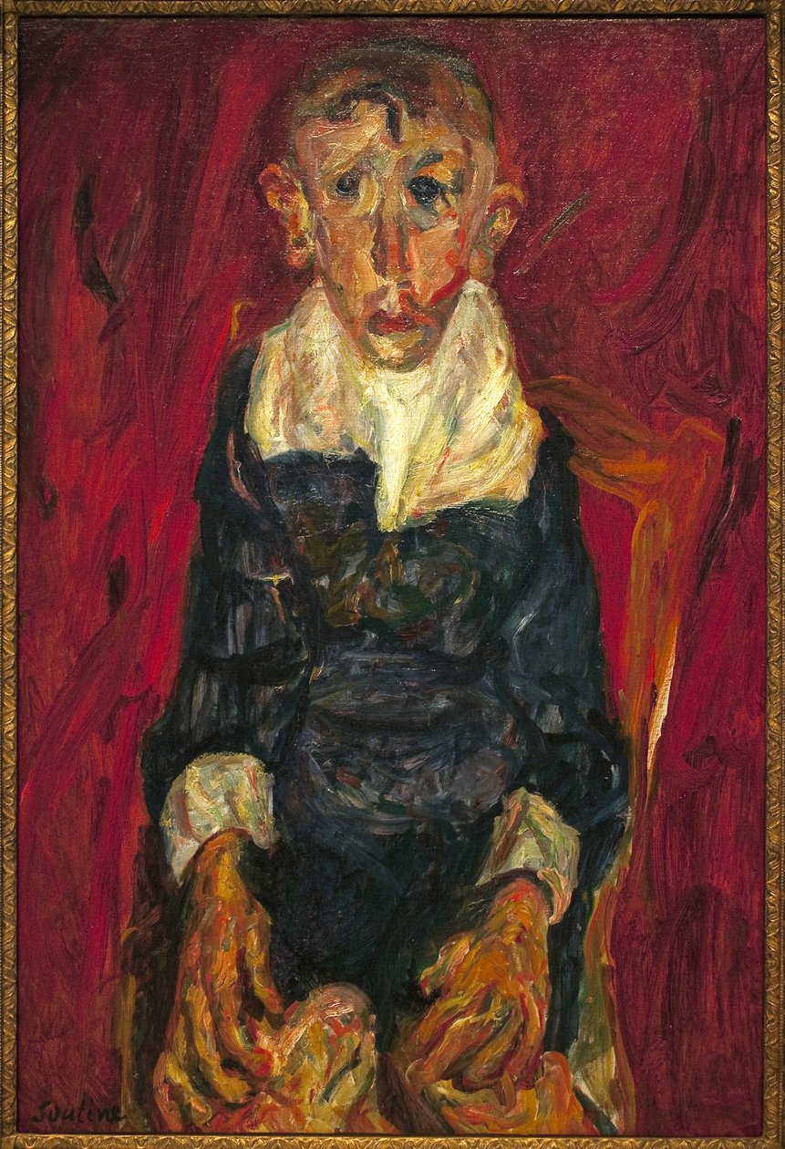 Estúpido. Pintura de Chaim Soutine de Chaim Soutine