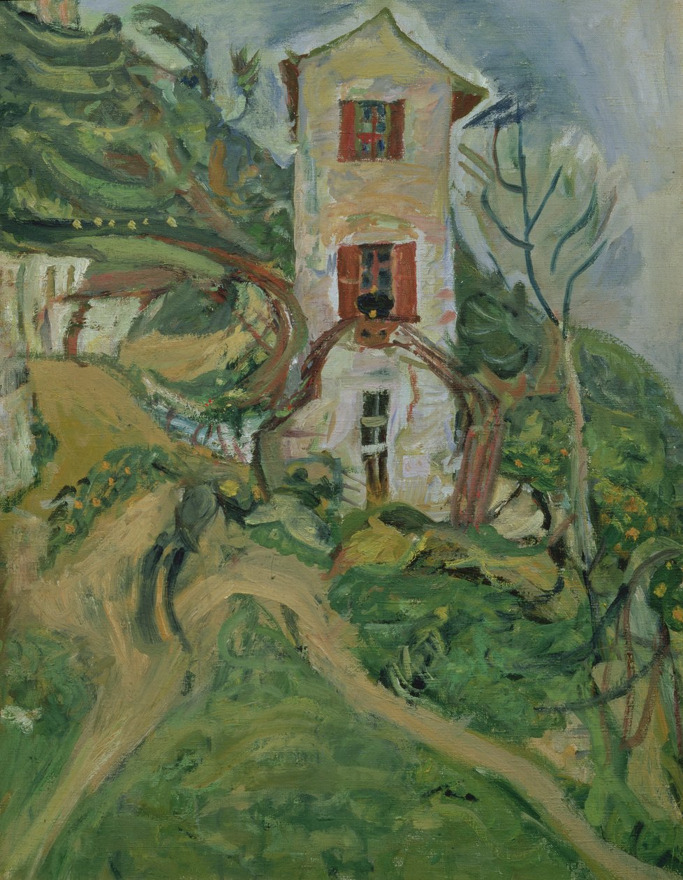 A Casa Branca, c.1933 de Chaim Soutine