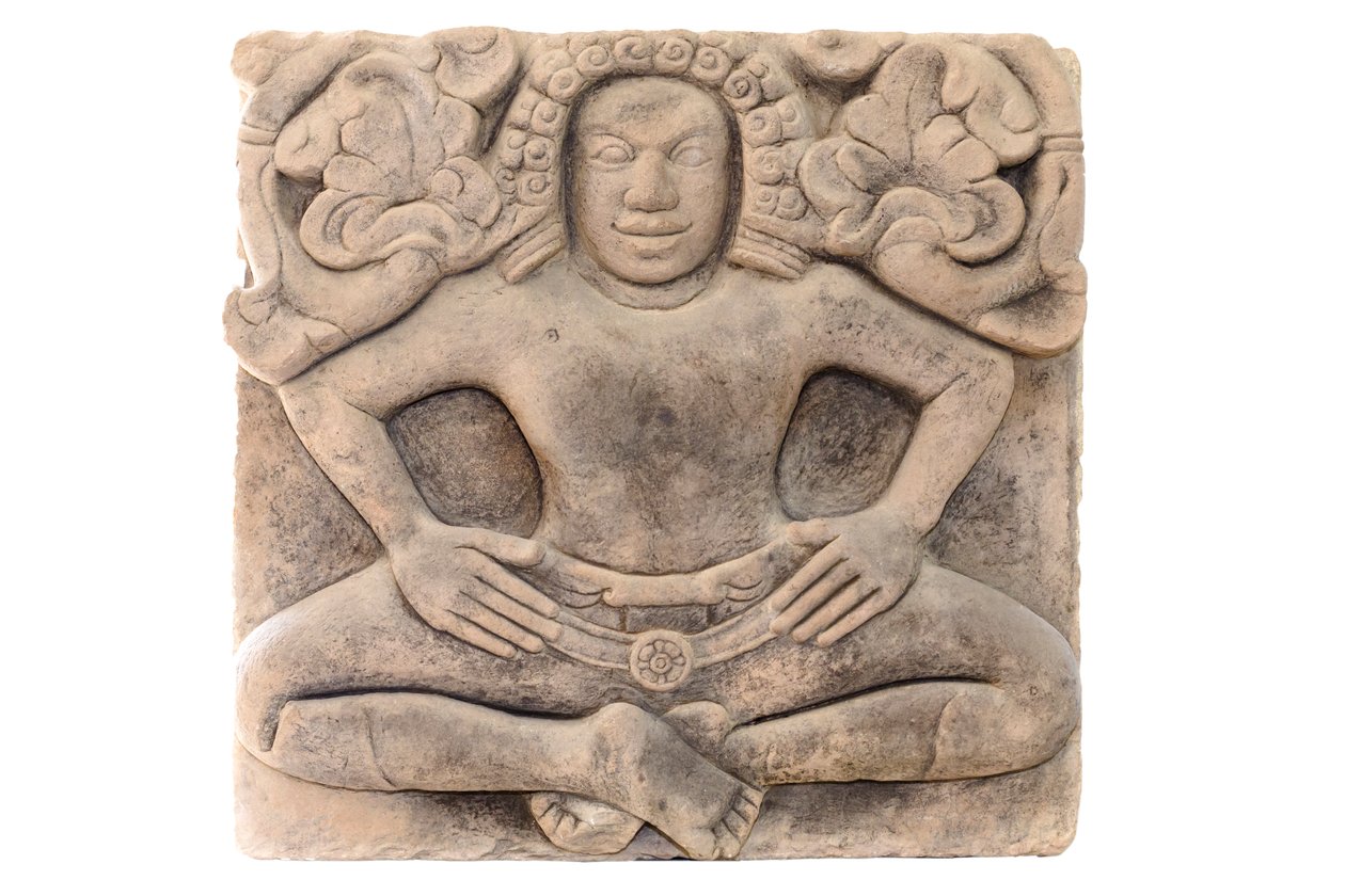 Yaksa ou Yaksha, província de Quang Nam, século V d.C. de Champa Civilisation