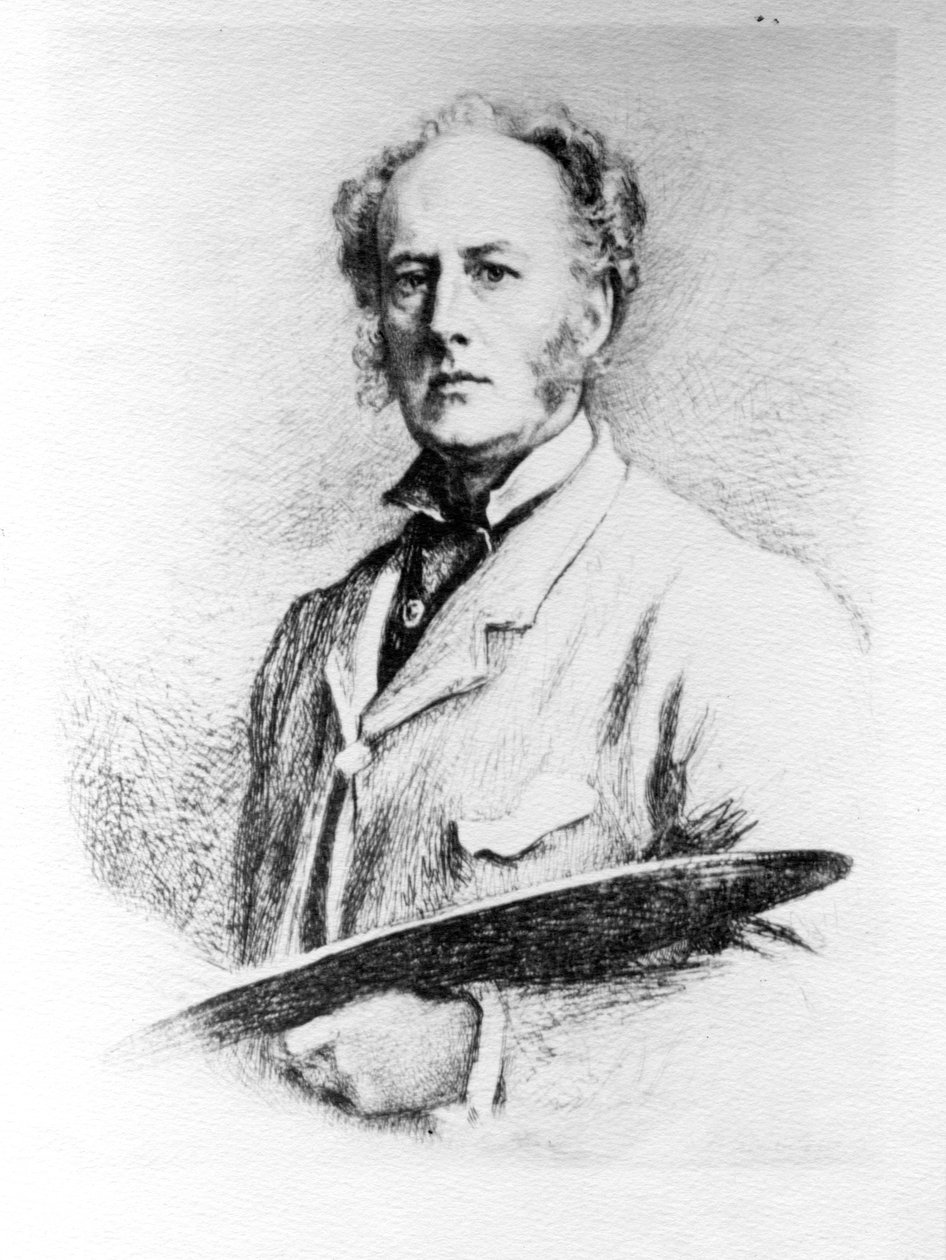 Sir John Everett Millais, 1º Bt, depois de Sir John Everett Millais, 1881 (collotype) de Charles Albert Waltner