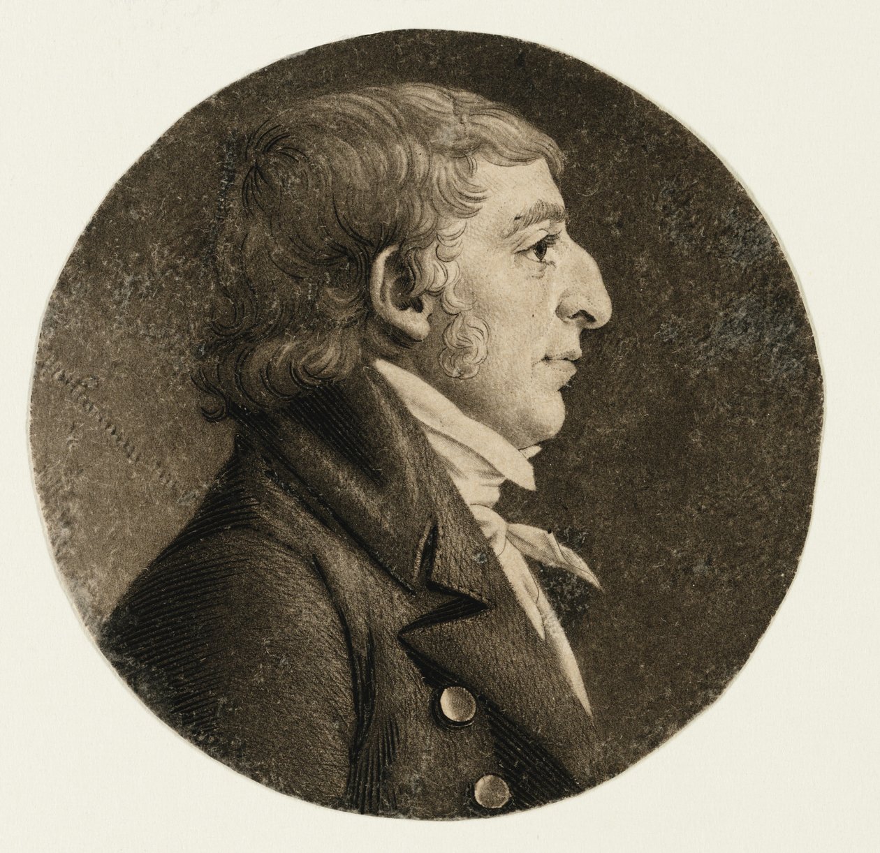 Benjamin King, pub. 1806 de Charles Balthazar Julien Févret de Saint Mémin