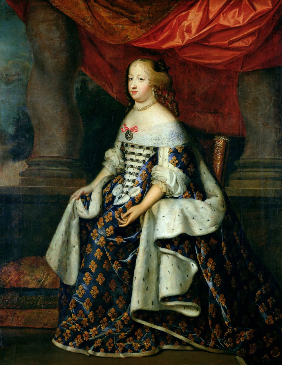 Retrato de Marie-Therese (1638-83) da Áustria, depois de 1660 de Charles Beaubrun