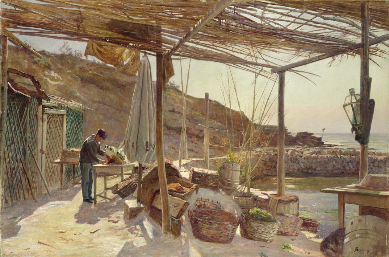 The Storehouse at Ciotat, antes de 1903 de Charles Beauverie