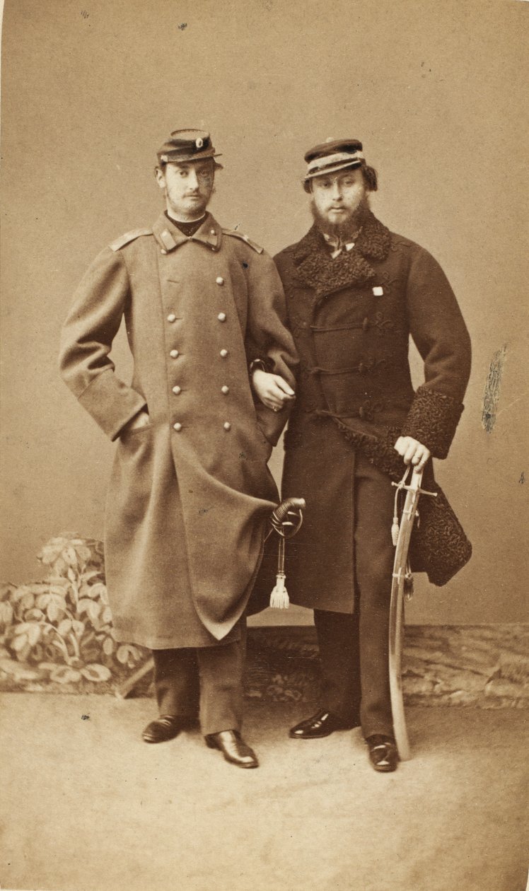 O Príncipe de Gales e o Príncipe Herdeiro Frederico da Dinamarca de Charles Bergamasco