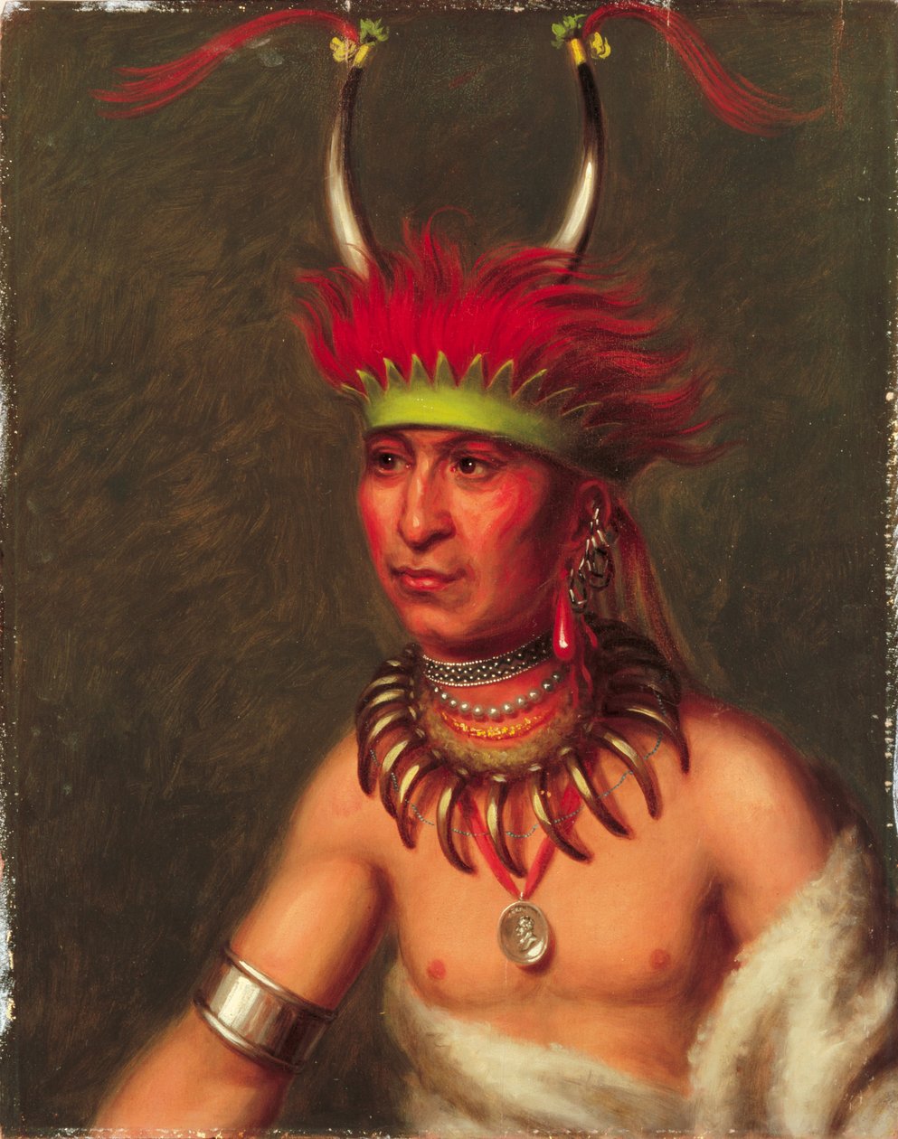 Monchousia (Pluma Branca), Pessoas de Charles Bird King
