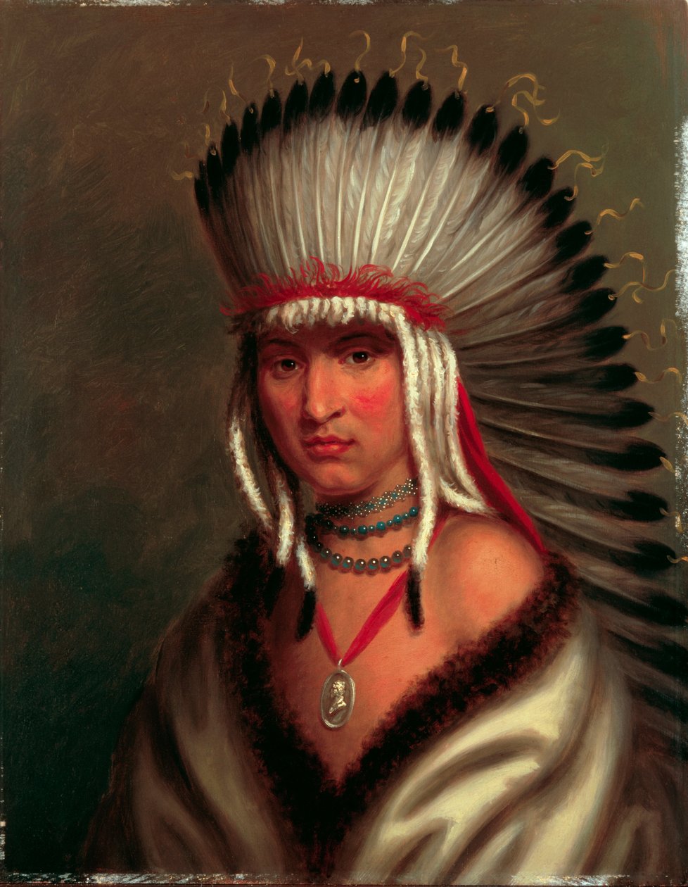 Petalesharro (chefe generoso), Pawnee de Charles Bird King