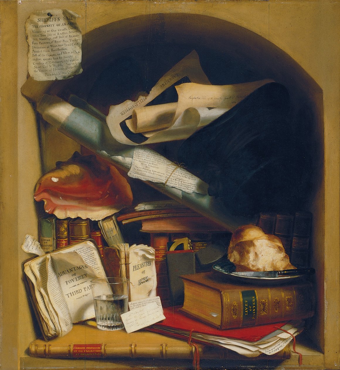 Armário do Artista Pobre, c.1815 de Charles Bird King
