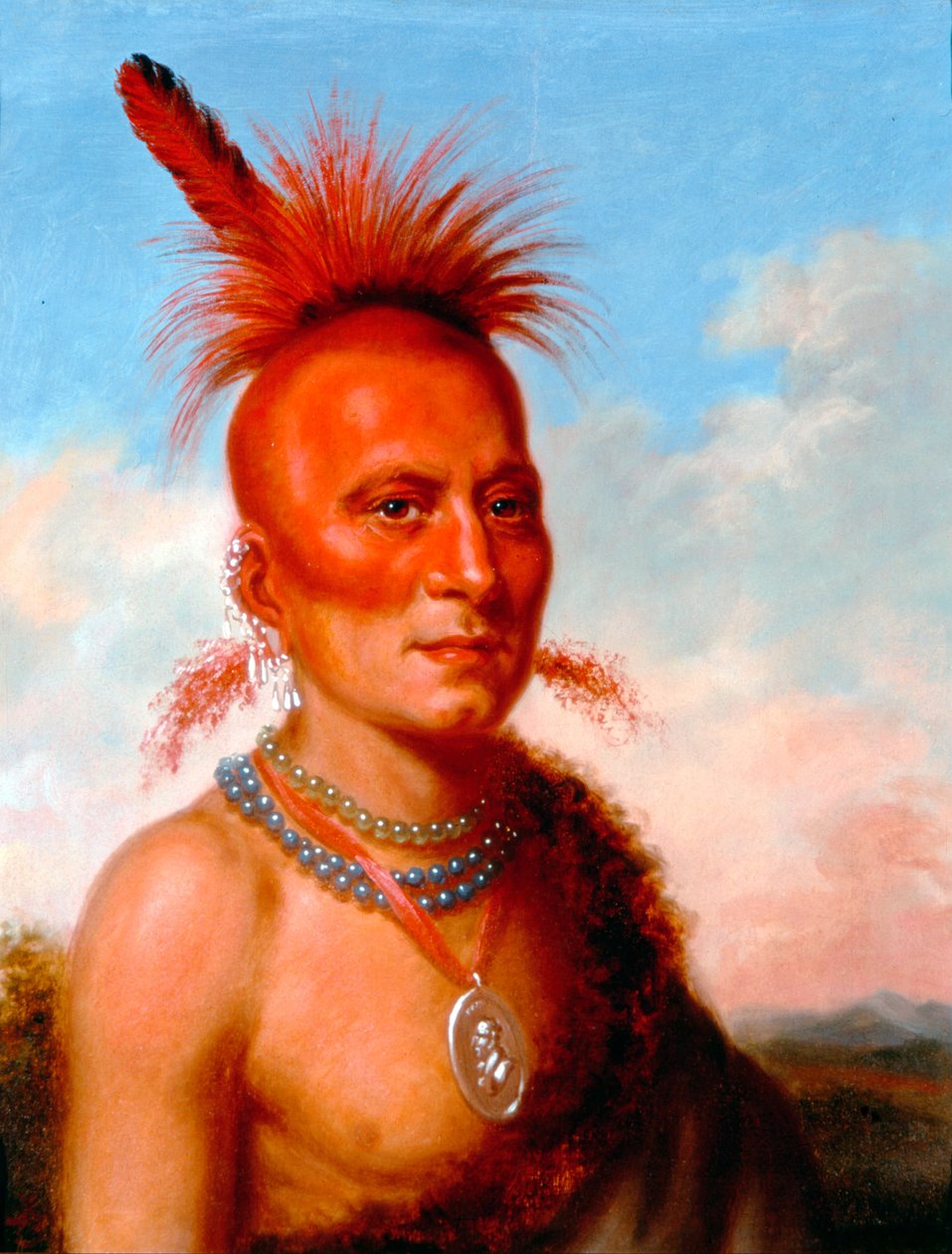 Sharitarish (Chefe Malvado), Pawnee de Charles Bird King