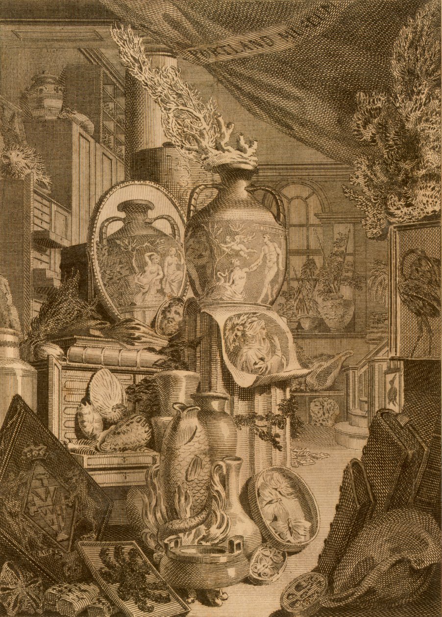 Museu de Portland, 1786 de Charles Burney
