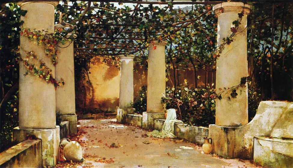 O Villa Castello, Capri de Charles Caryl Coleman
