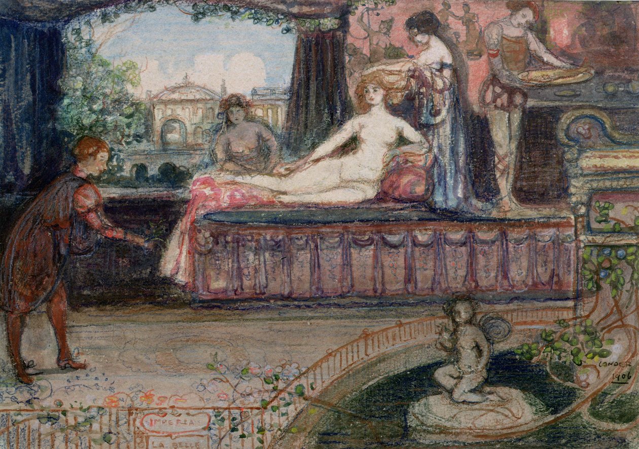 Imperia la Belle de Charles Edward Conder