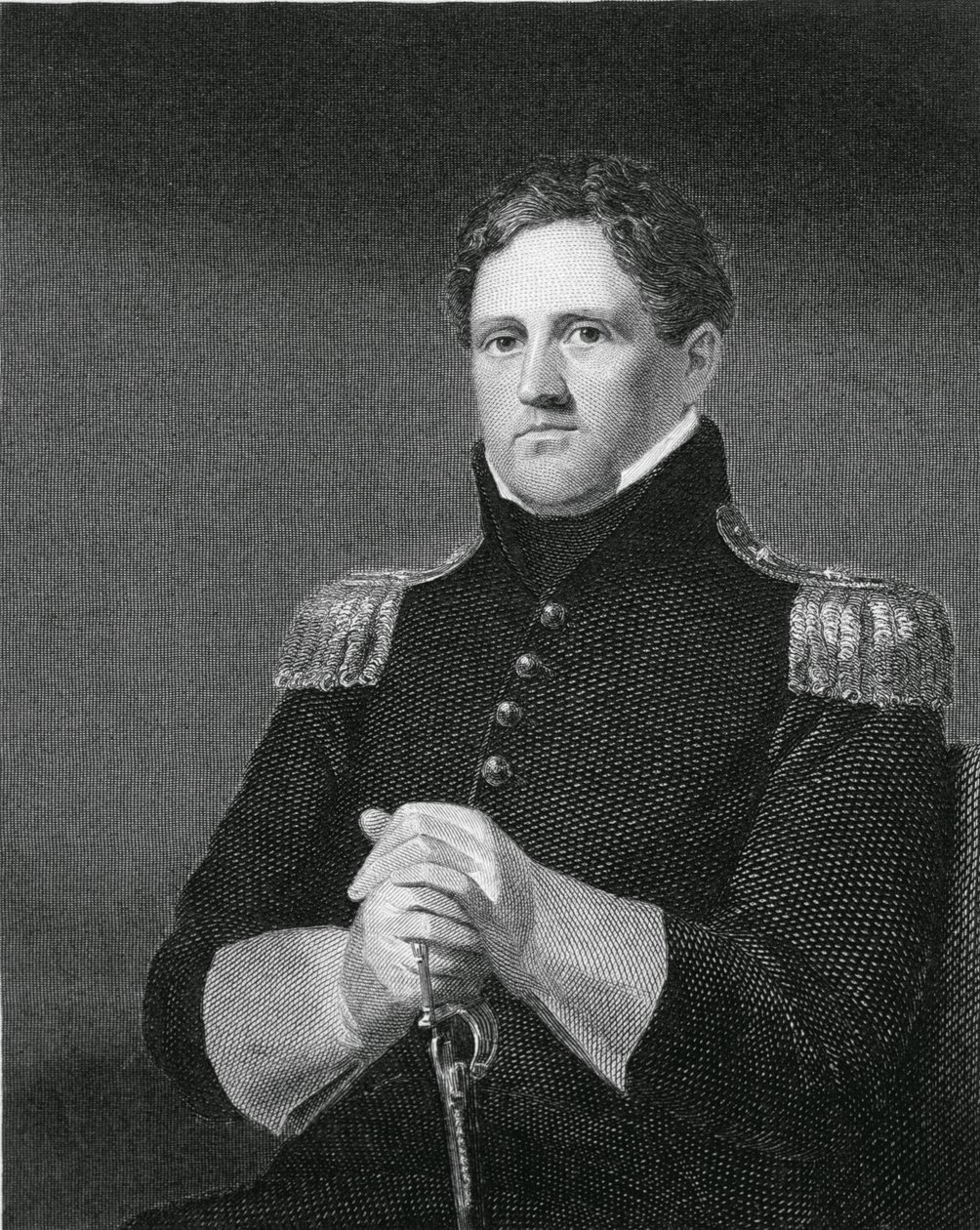 Major-General Winfield Scott (1786-1866) gravado por William G. Armstrong (1823-1890) de Charles Cromwell Ingham