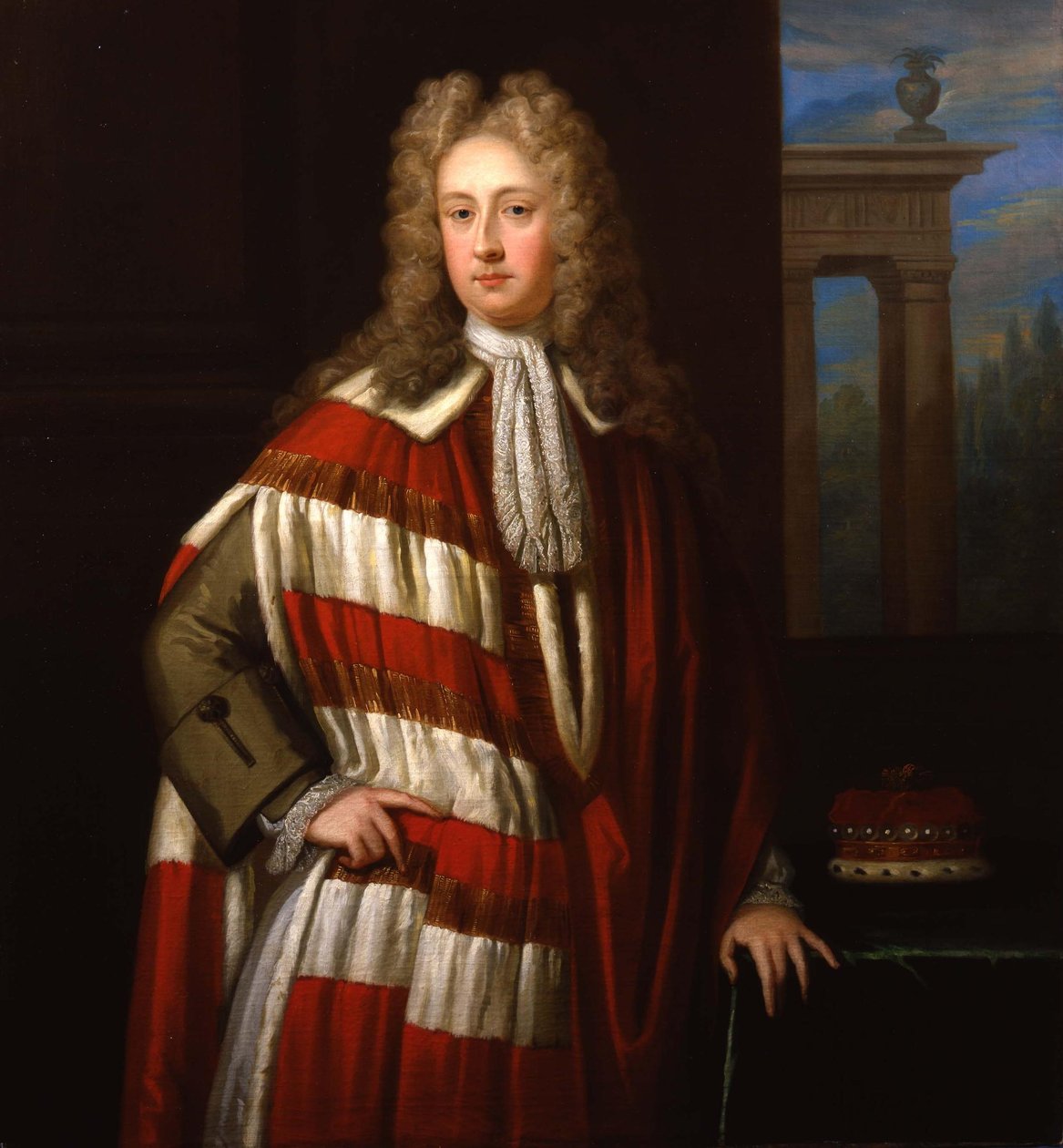 Retrato de Henry St John, 1º Visconde Bolingbroke (1678-1751) de Charles D