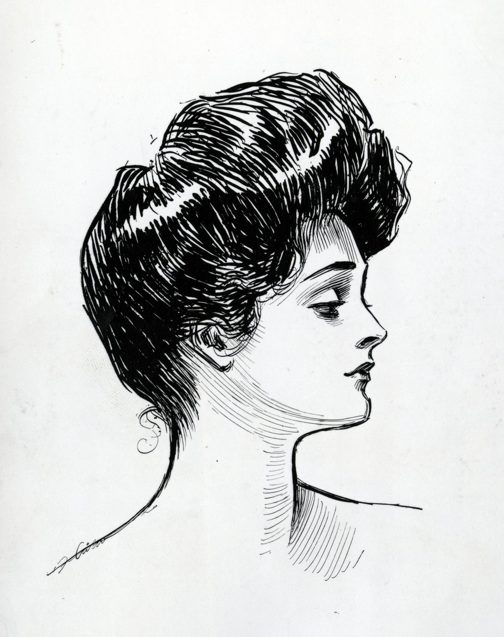 Uma garota de Gibson, 1902 de Charles Dana Gibson