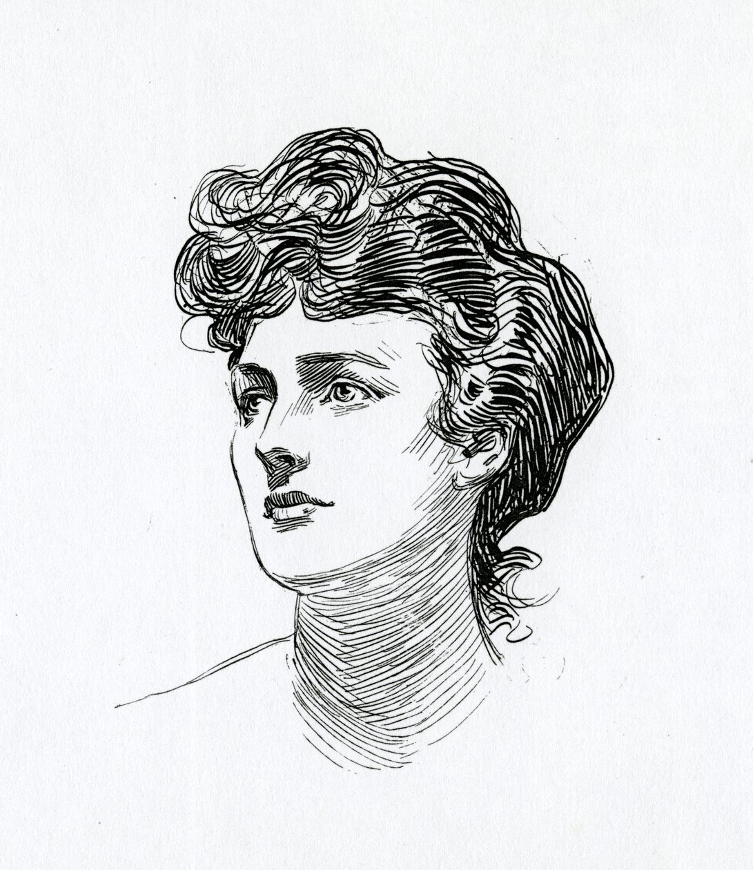 Uma garota Gibson, c.1902 de Charles Dana Gibson