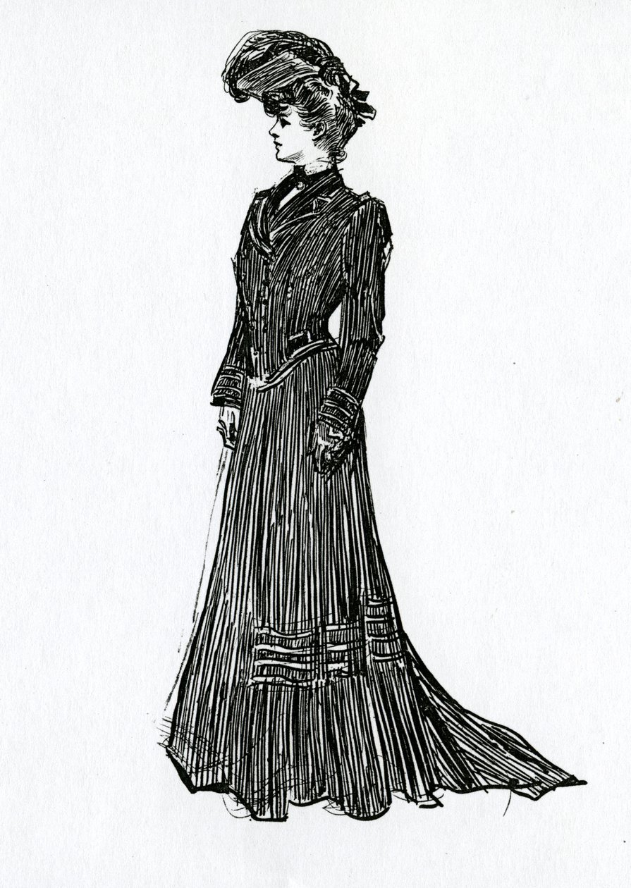 Uma garota Gibson, c.1902 de Charles Dana Gibson