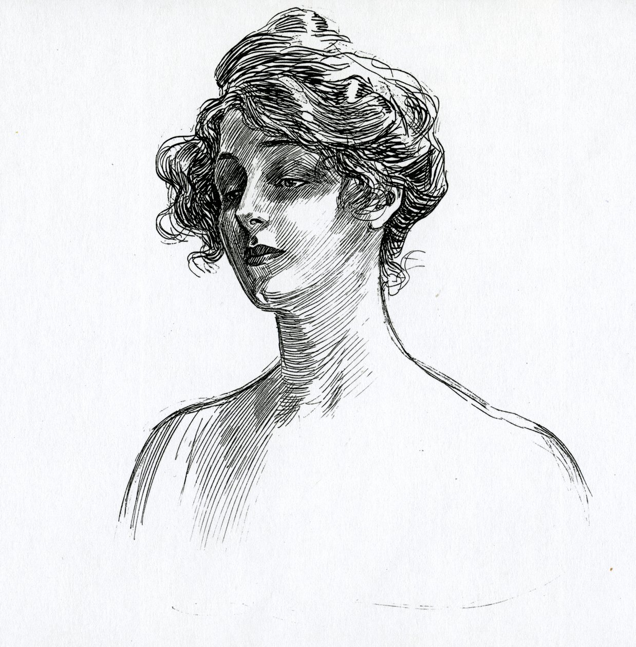 Uma garota Gibson, c.1902 de Charles Dana Gibson