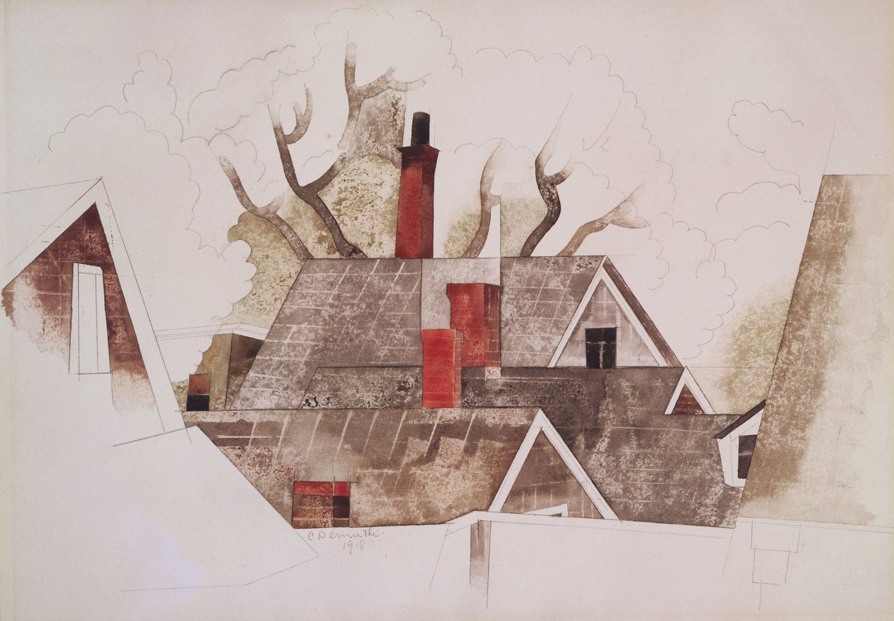Chaminés Vermelhas de Charles Demuth