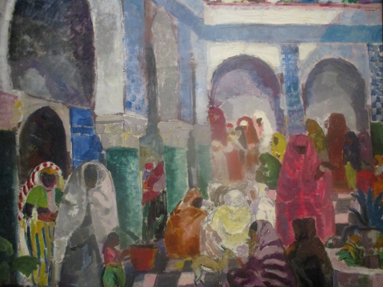 Patio a Algern de Charles Georges Dufresne