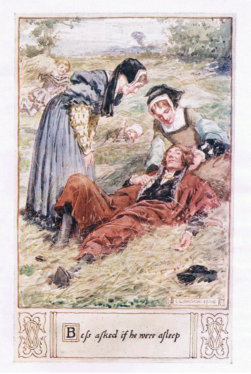 Bess perguntou se ele estava dormindo de Charles Edmund Brock