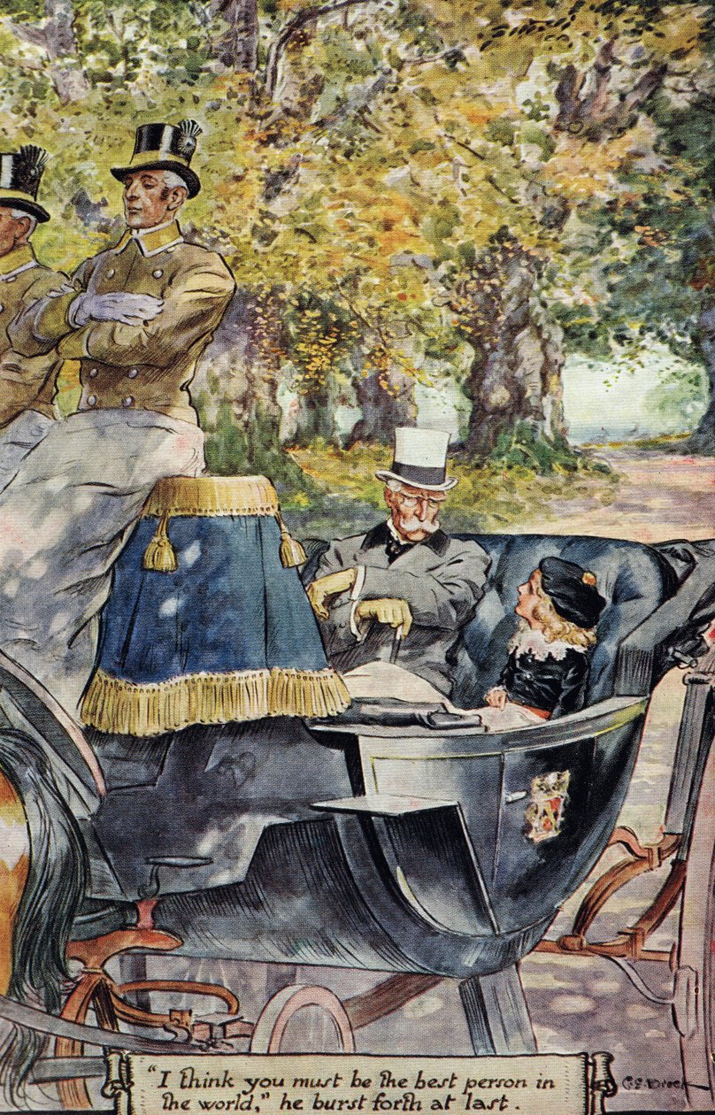 "Eu acho que você deve ser a melhor pessoa do mundo", 1936 de Charles Edmund Brock