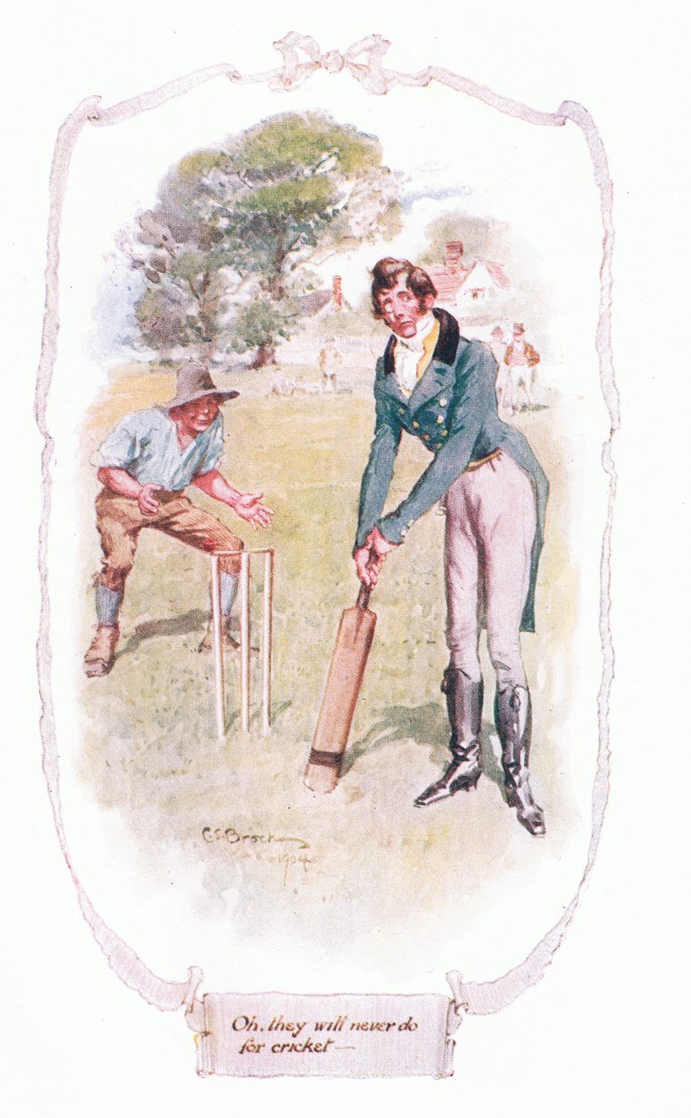 Oh! Eles nunca farão cricket de Charles Edmund Brock